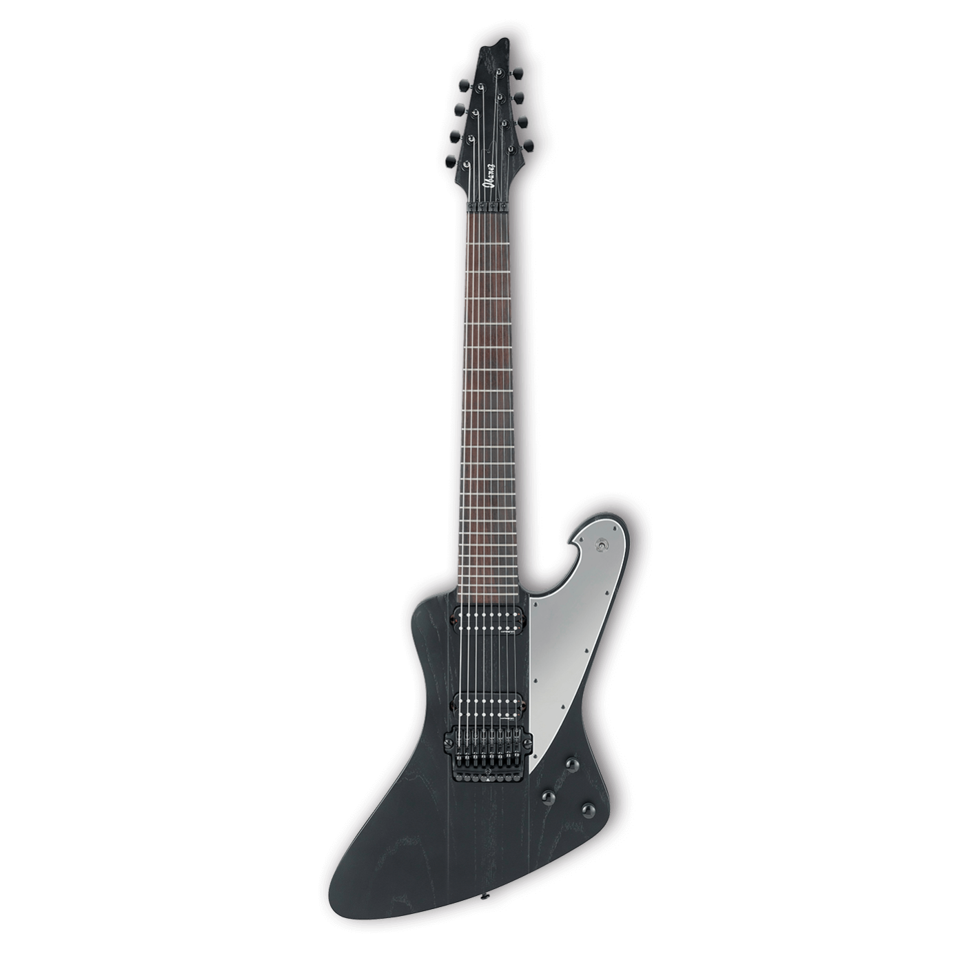 Ibanez FTM33 Fredrik Thordendal Signature 8-String Electric Guitar in Weathered Black