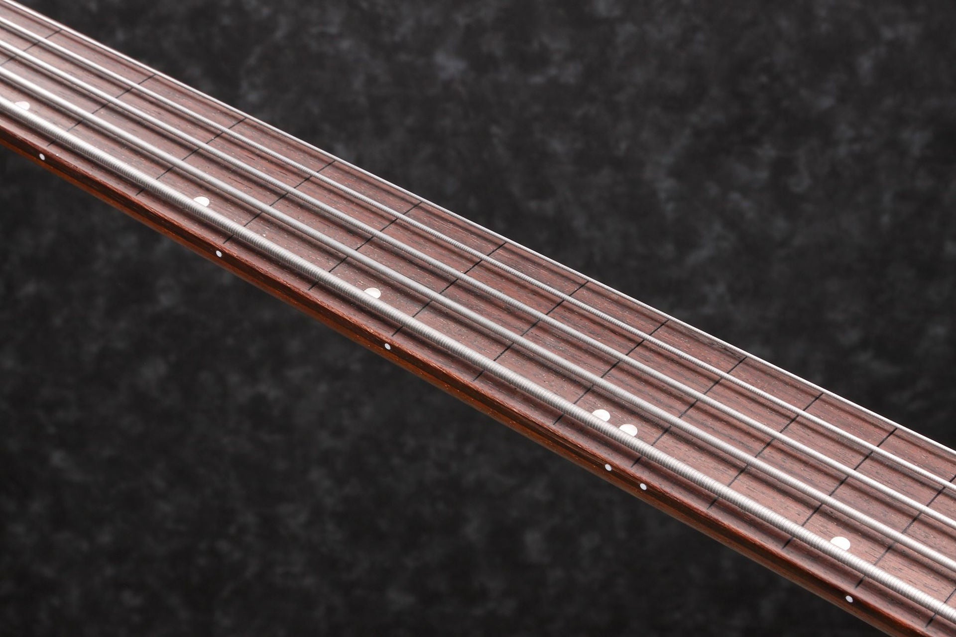 Ibanez SRH505F Electric 5 String Bass - Natural Browned Burst Flat