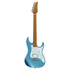 Ibanez AZ2204 Prestige Electric Guitar in Hard Case - Ice Blue Metallic