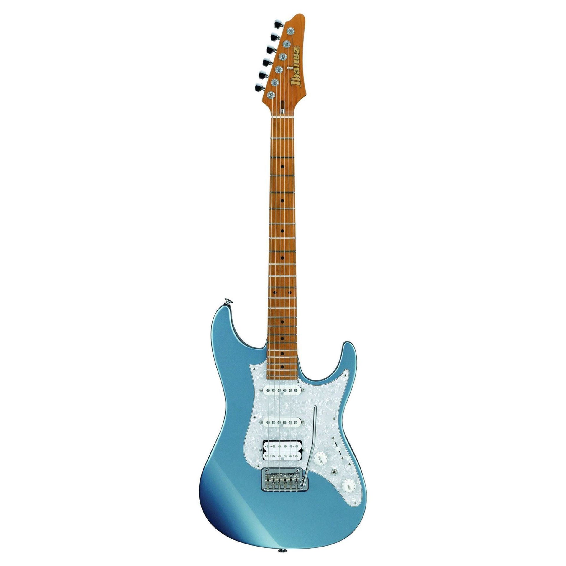 Ibanez AZ2204 Prestige Electric Guitar in Hard Case - Ice Blue Metallic