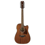 Ibanez AW5412CE 12 String Acoustic Guitar - Open Pore Natural