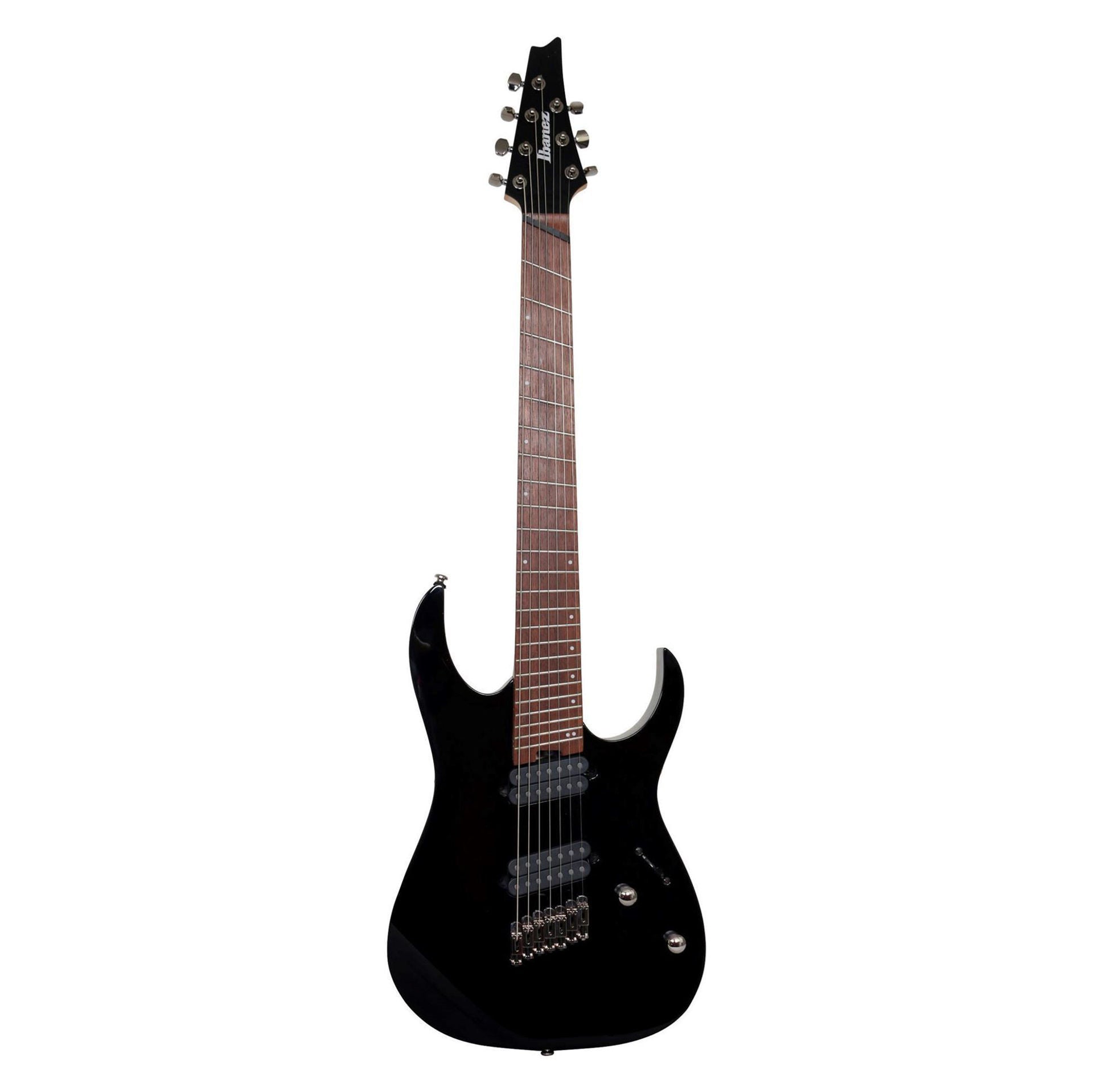 Ibanez RGMS7 7 String Electric Guitar - Multiscale - Black
