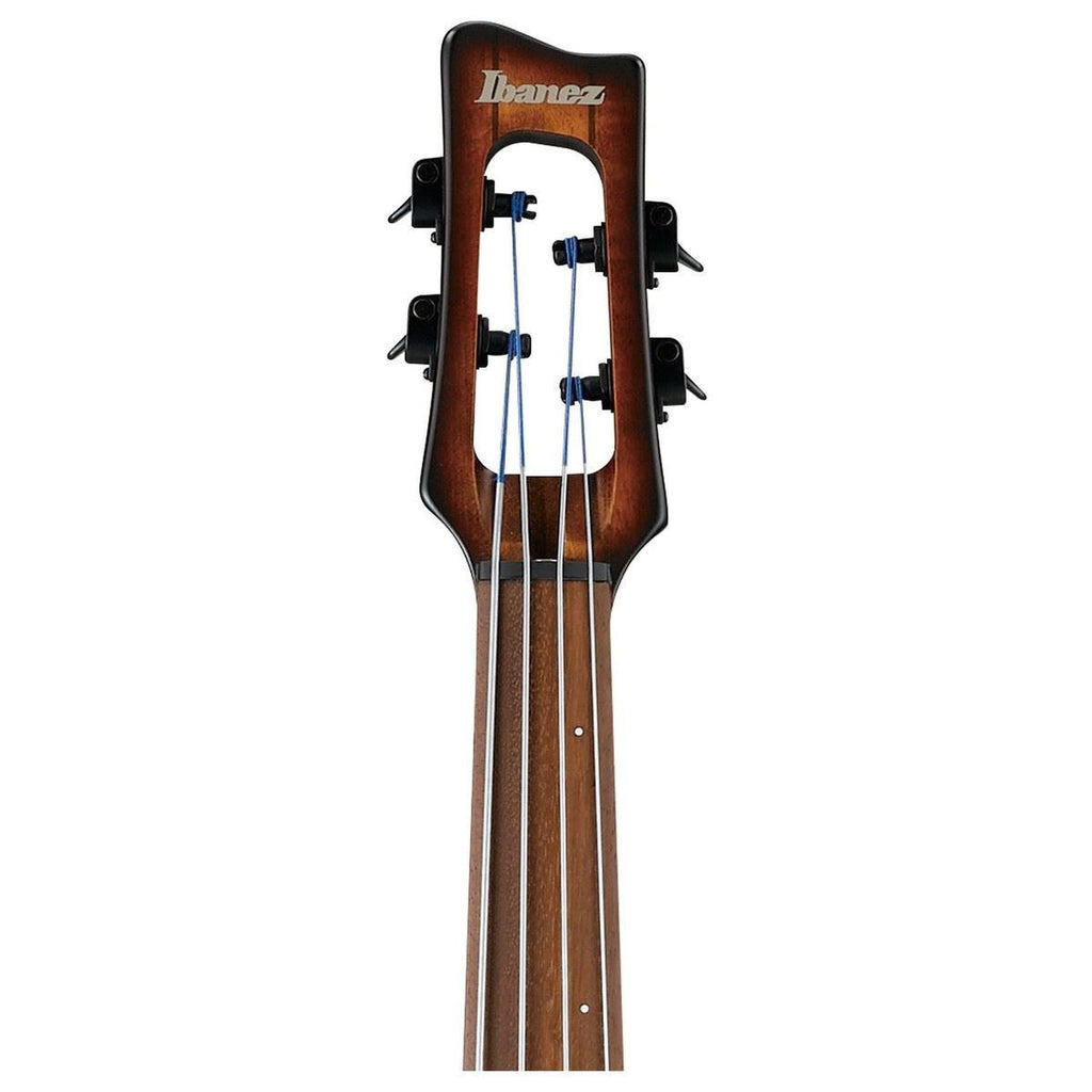 Ibanez UB804 Upright Fretless Bass Guitar in Mahogany Oil Burst