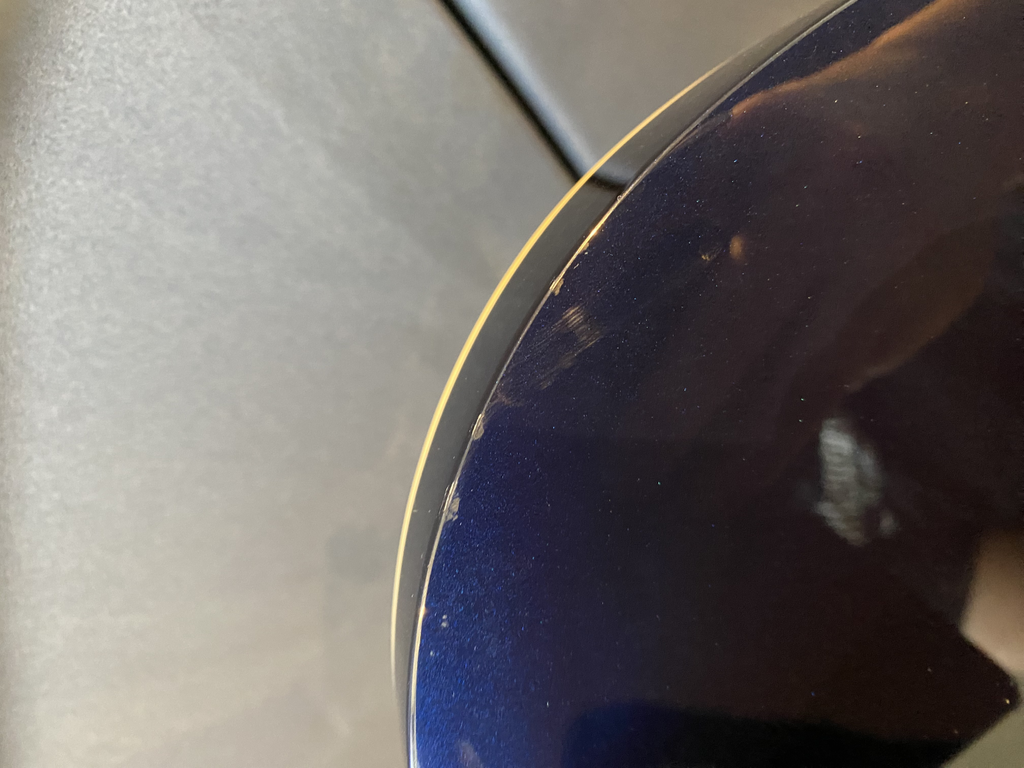 Ibanez RG Prestige RG2027XL 7-String Electric Guitar - Dark Tide Blue with Hardcase - B-STOCK