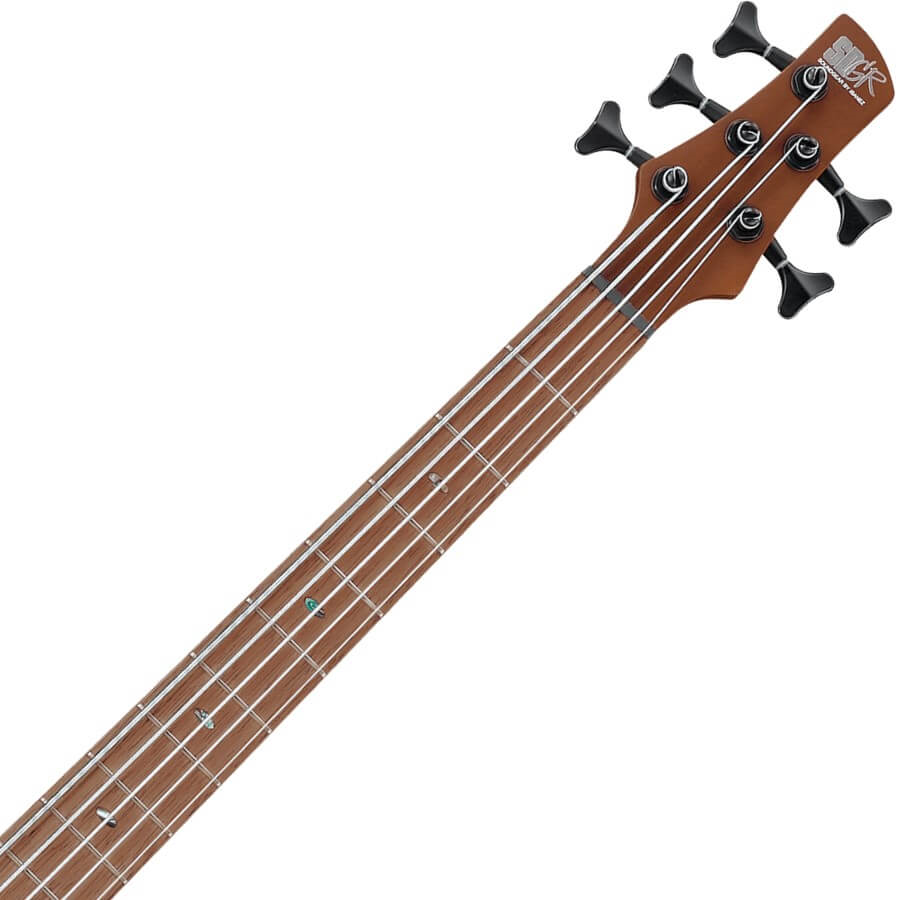 Ibanez Standard SR505E 5-String Bass Guitar with Active EQ - Brown Mahogany