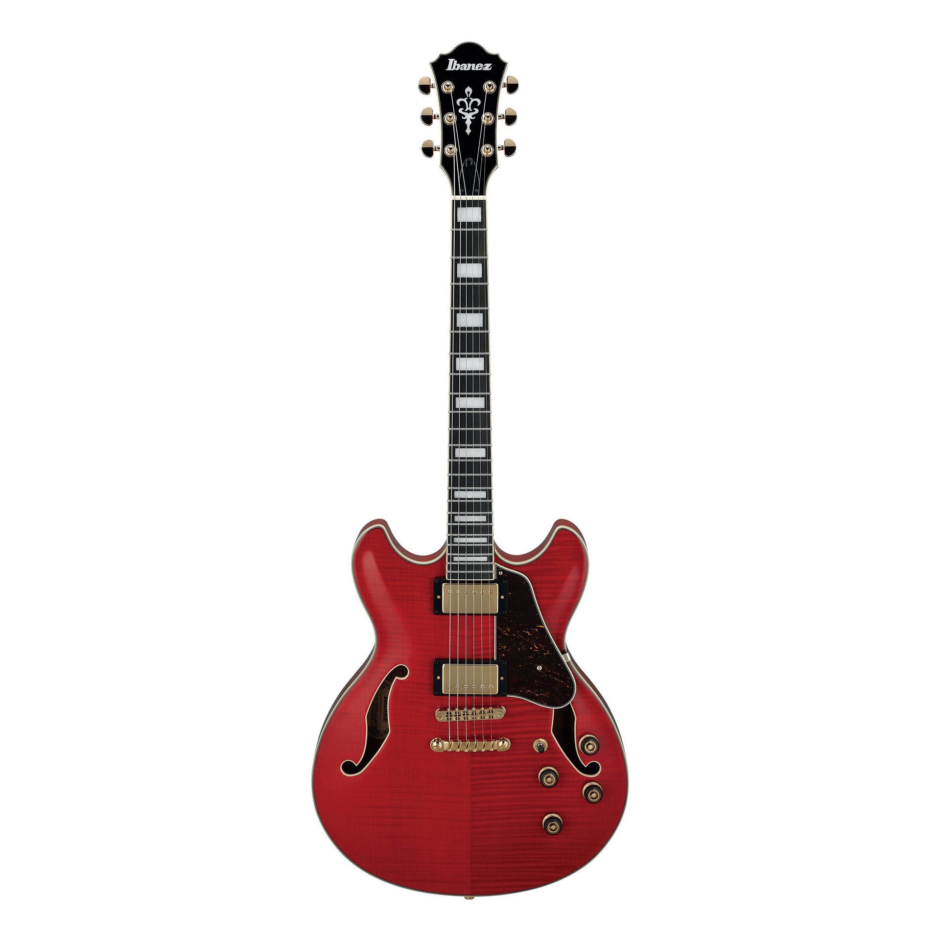 Ibanez AS93FM Artcore Semi-Hollow Electric Guitar in Transparent Cherry Red
