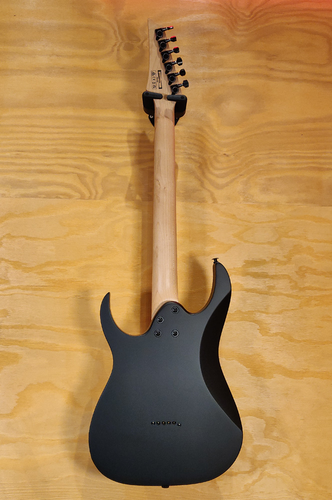 Ibanez GRG131DX BKF Electric Guitar in Black Flat - Preloved