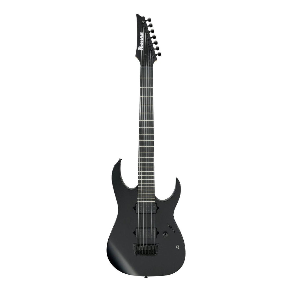 Ibanez RGIXL7 7-String Electric Guitar in Black Flat