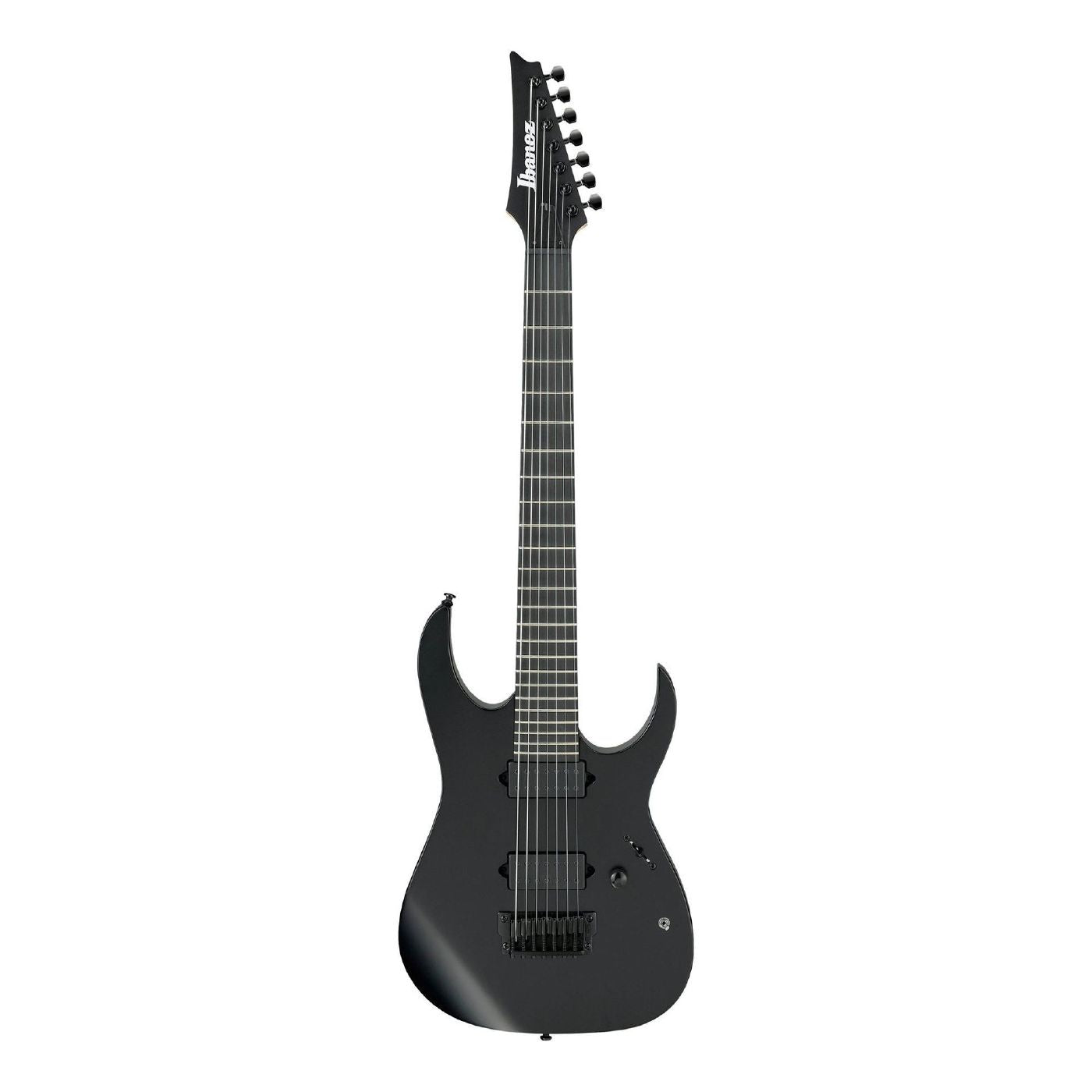Ibanez RGIXL7 7-String Electric Guitar in Black Flat