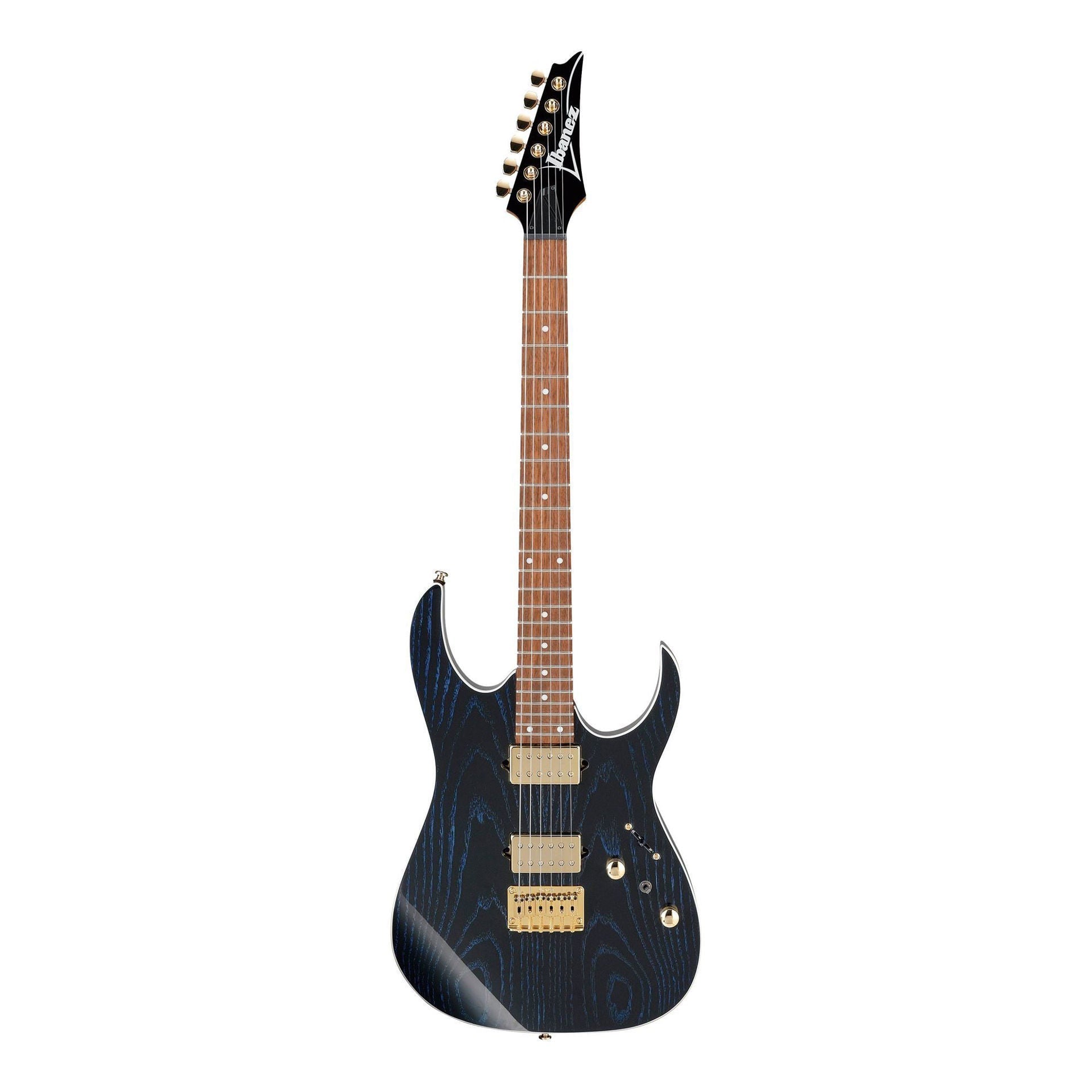 Ibanez RG421HPAH Electric Guitar with DiMarzio Pickups - Blue Wave Black
