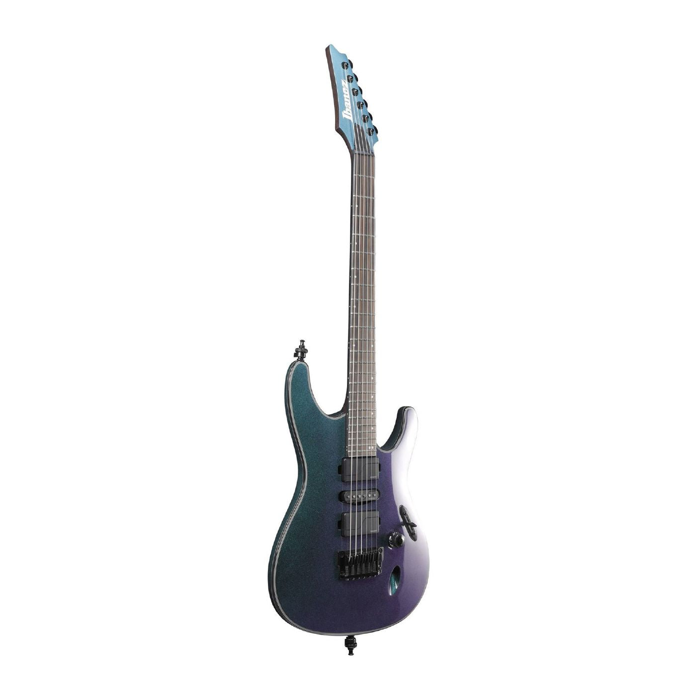 Ibanez S671ALB Axion Electric Guitar in Blue Chameleon