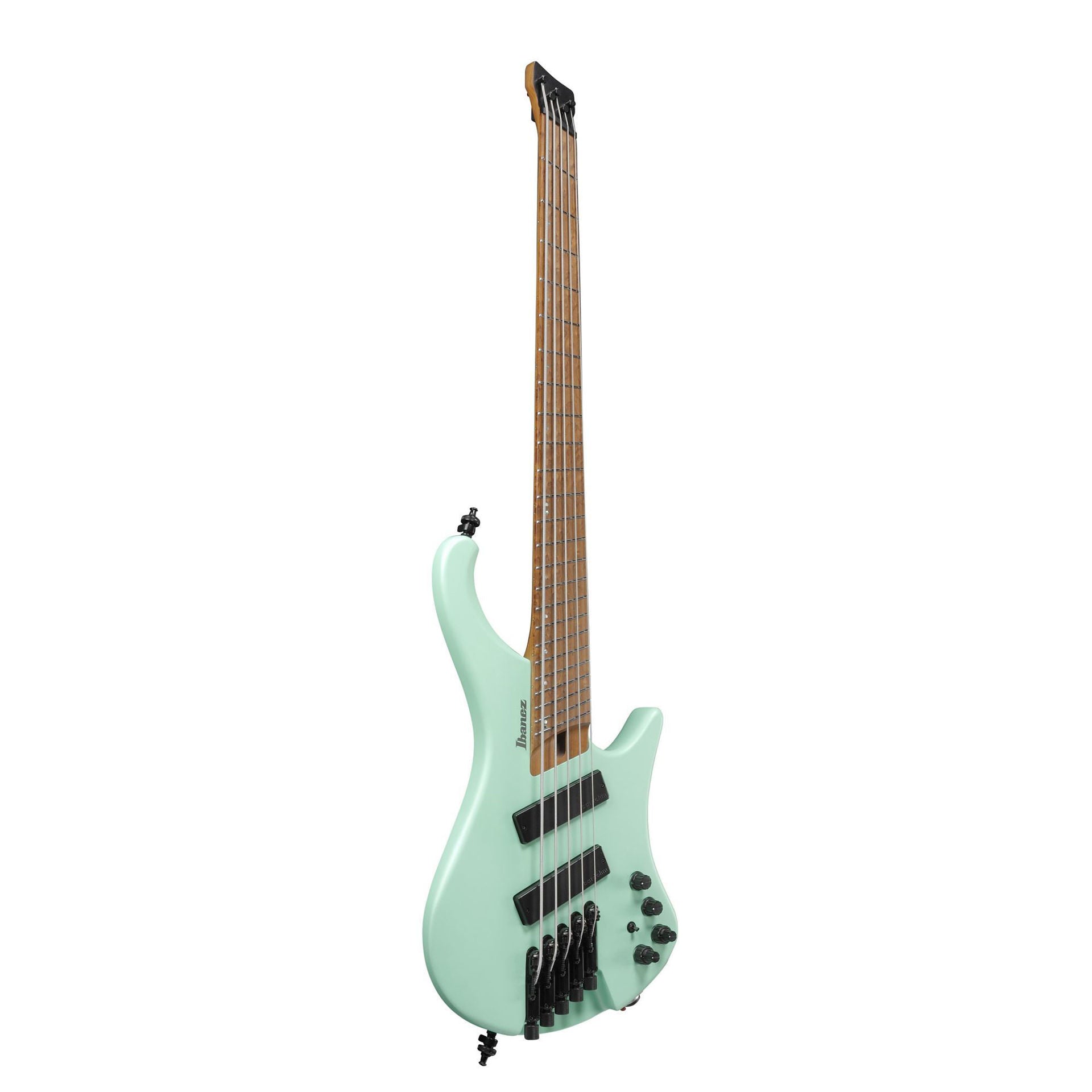 Ibanez EHB1005MS  Headless 5-String Bass Guitar in Sea Foam Green Matte