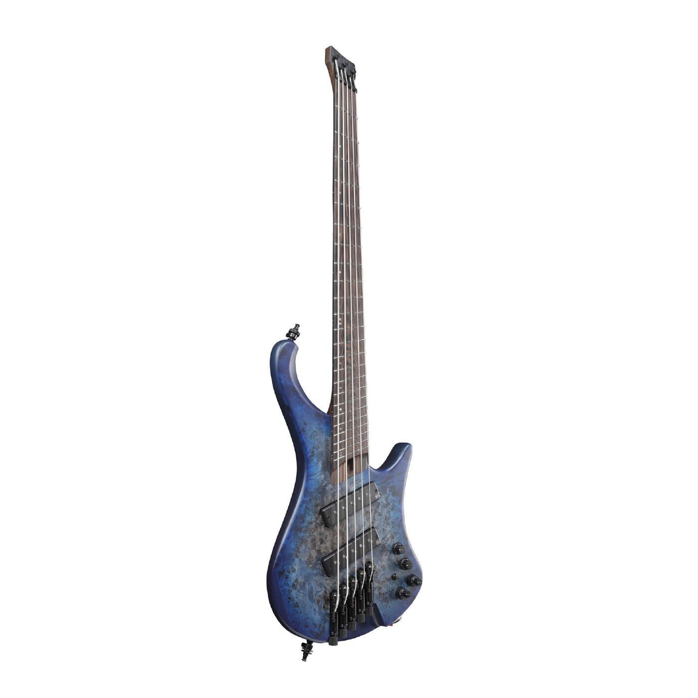 Ibanez EHB1505MS 5-String Bass Guitar in Pacific Blue Burst Flat with Bag