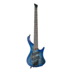 Ibanez EHB1505MS 5-String Bass Guitar in Pacific Blue Burst Flat with Bag