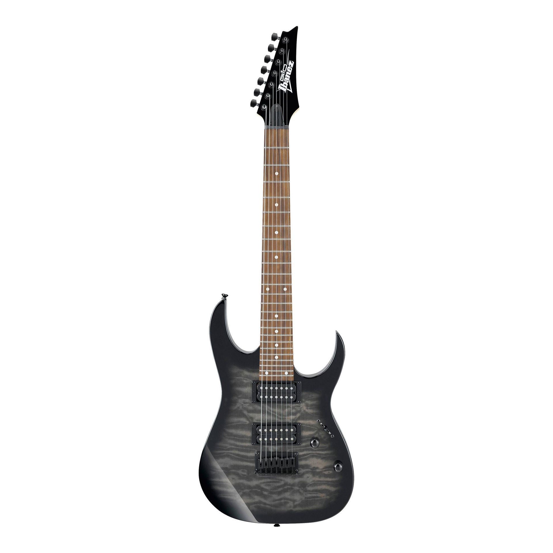Ibanez R7221QA TKS Electric Guitar  - Transparent Black Sunburst