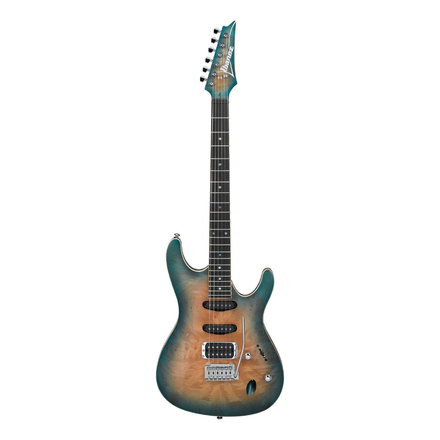 Ibanez SA460MBW Standard Electric Guitar in Sunset Blue Burst