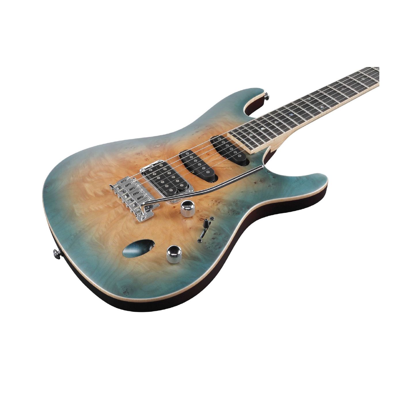 Ibanez SA460MBW Standard Electric Guitar in Sunset Blue Burst