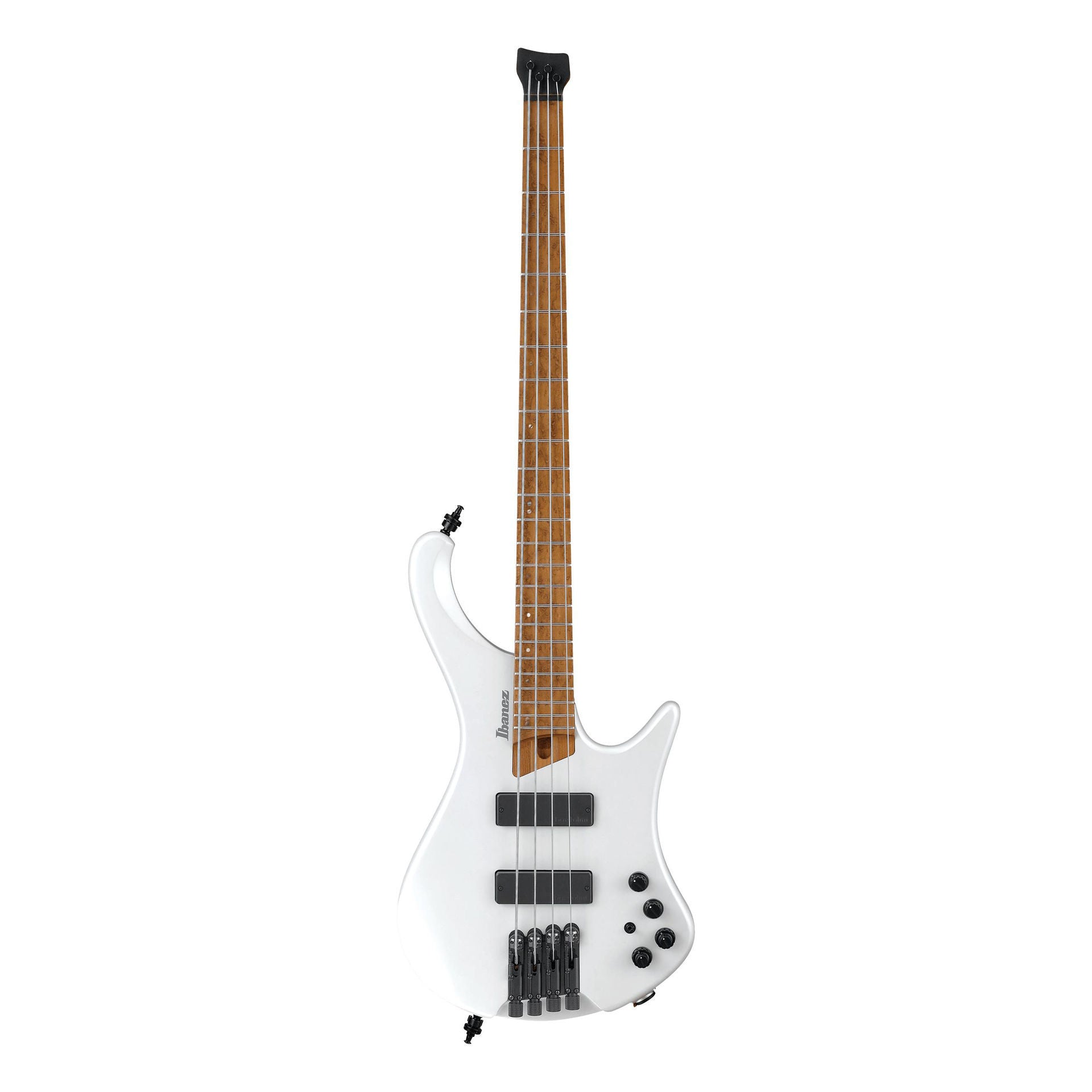 Ibanez EHB1000 PWM Electric Bass Guitar in Pearl White Matte with Gig Bag