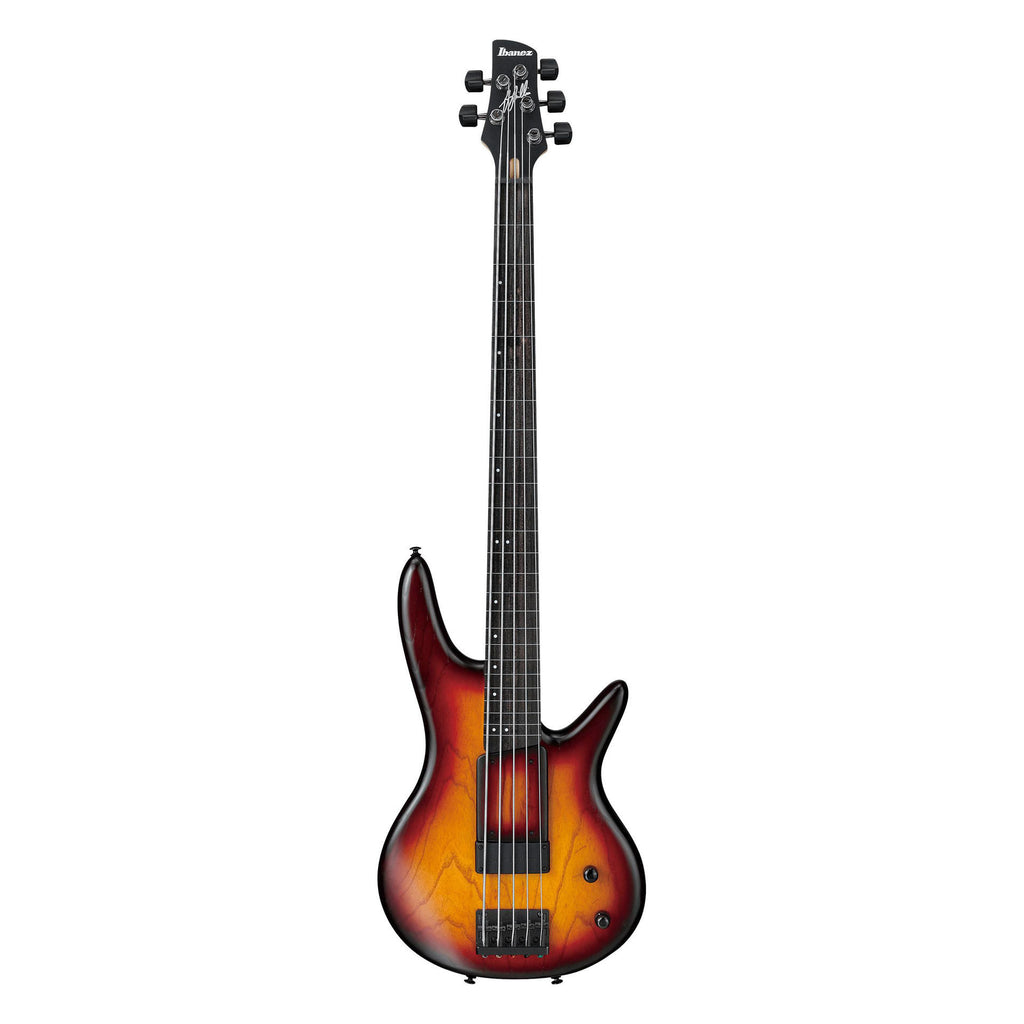 Ibanez GWB205TQF Gary Willis Signature 5-String Fretless Bass Guitar in Tequila Sunrise Flat