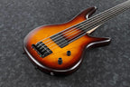 Ibanez GWB205TQF Gary Willis Signature 5-String Fretless Bass Guitar in Tequila Sunrise Flat
