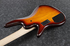 Ibanez GWB205TQF Gary Willis Signature 5-String Fretless Bass Guitar in Tequila Sunrise Flat