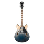 Ibanez AS73FM Artcore Semi-Hollow Electric Guitar in Transparent Indigo Fade