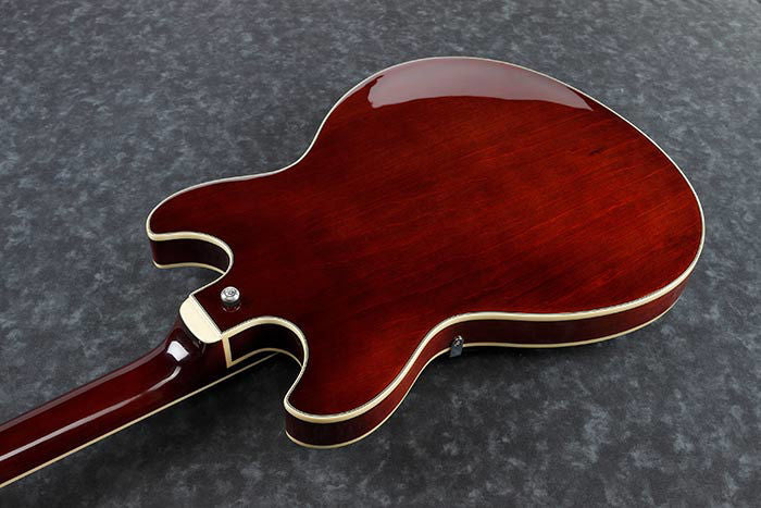 Ibanez AS73FM Artcore Semi-Hollow Electric Guitar in Transparent Indigo Fade