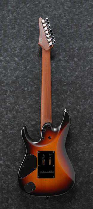 Ibanez AZ24027 Prestige 7-String Electric Guitar in Tri Fade Burst Flat with Hardcase