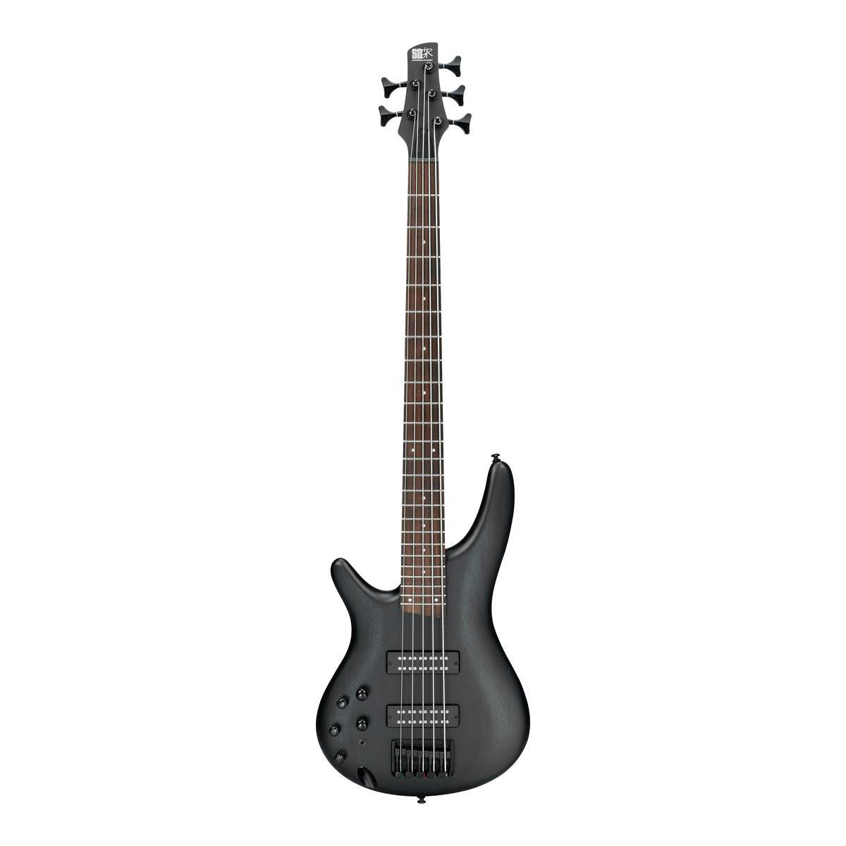 Ibanez SR Standard SR305EBL Left-Handed 5-String Bass Guitar - Weathered Black