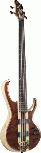 Ibanez BTB1835 5-String Electric Bass Guitar in Natural Shadow Low Gloss