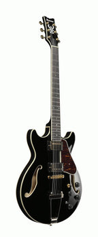 Ibanez AMH90  Artcore Hollow Body Electric Guitar in Black