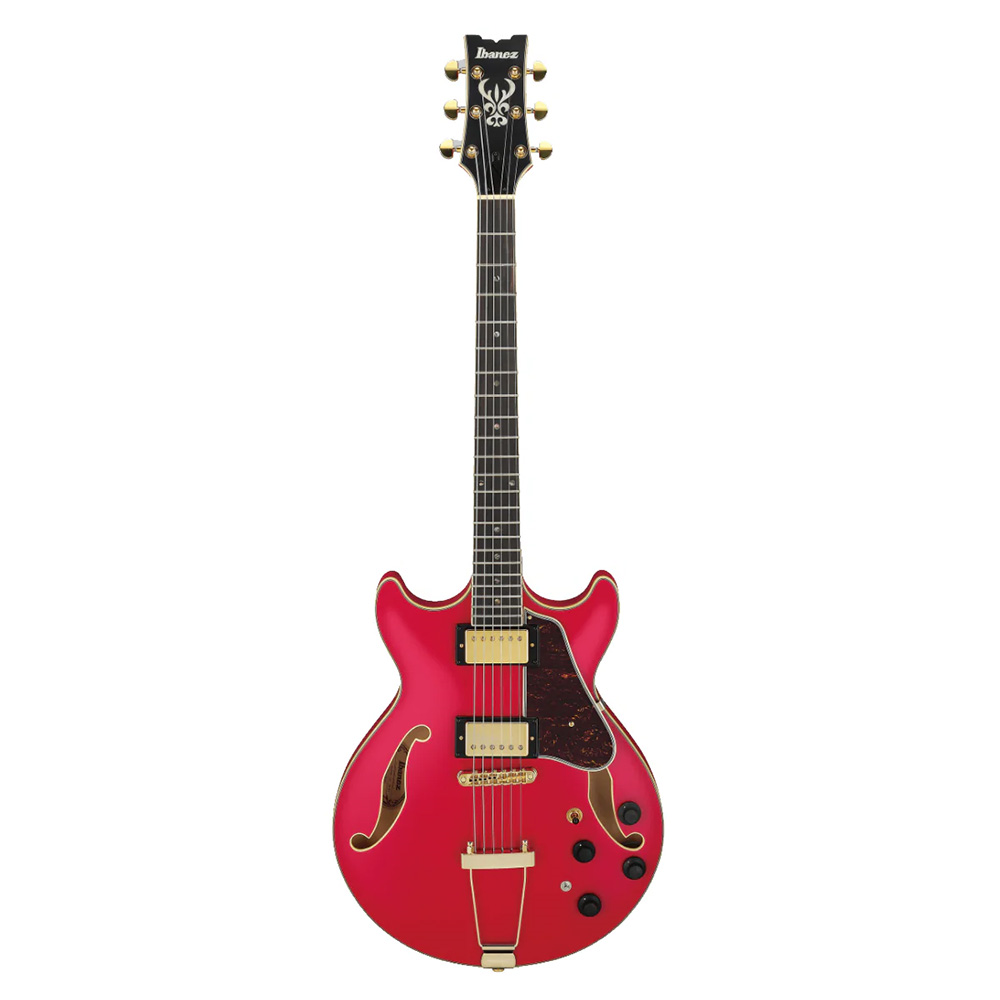 Ibanez Artcore Expressionist AMH90 Hollow Body Electric Guitar - Cherry Red Flat