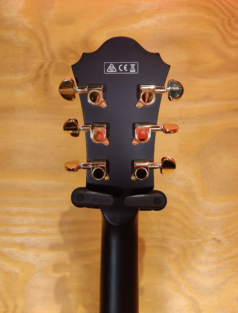 Ibanez AS73G Artcore Hollowbody Electric Guitar in Black Flat - Preloved Model