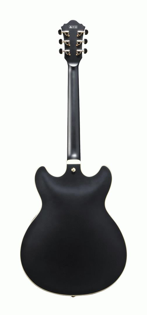 Ibanez AS73G Artcore Hollow Body Electric Guitar in Black Flat