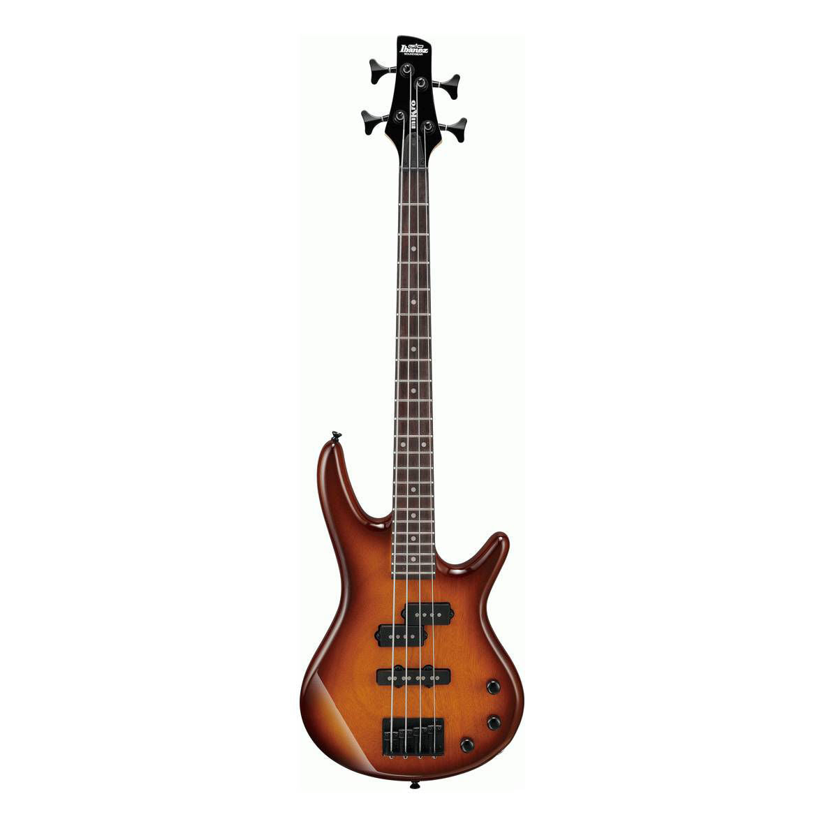 Ibanez SRM20B Mikro 4-String Bass Guitar in Brown Sunburst