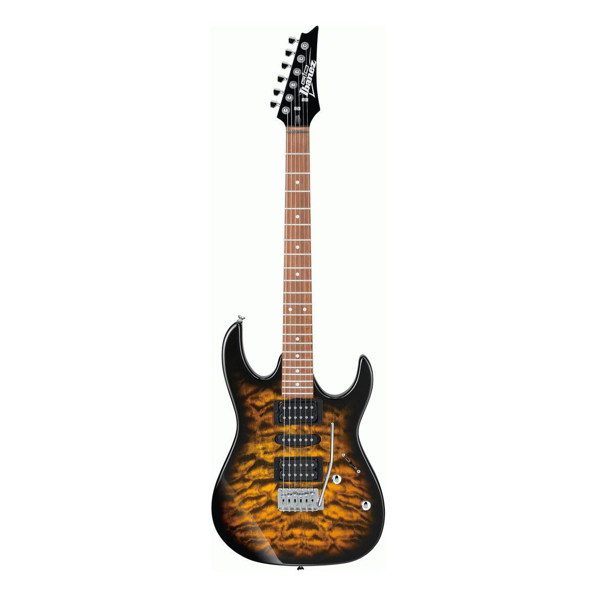Ibanez RX70Q Electric Guitar in Quilted Maple Art Grain Sunburst