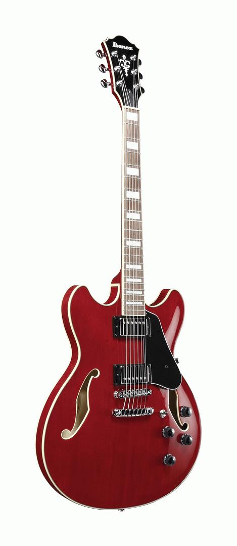 Ibanez AS73 Artcore Hollow Body Electric Guitar in Transparent Cherry Red