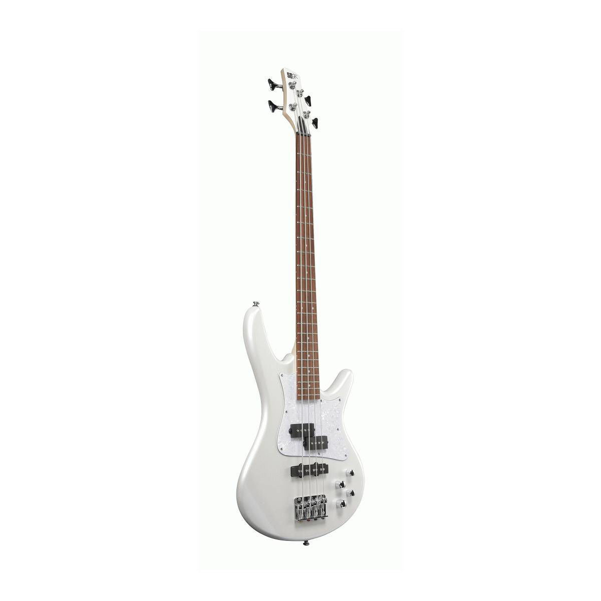 Ibanez SR Mezzo SRMD200 4-String Bass Guitar - Pearl White