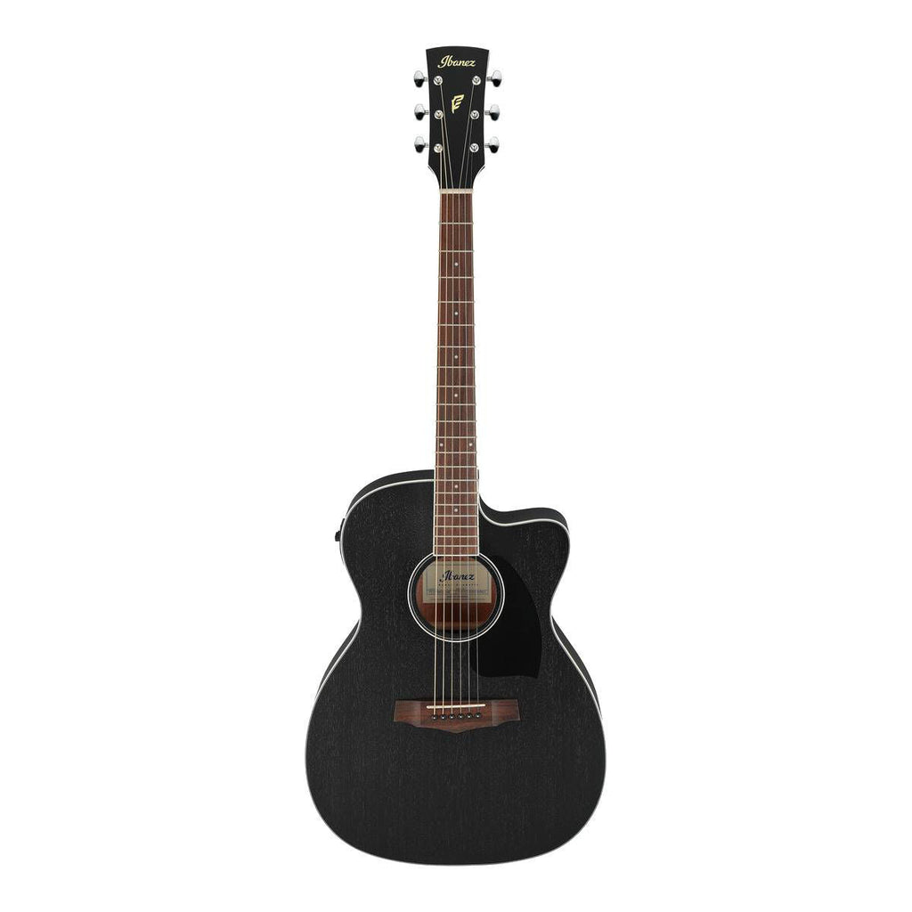 Ibanez  PF Performance PC14MHCE Acoustic Guitar - Open Pore Weathered Black