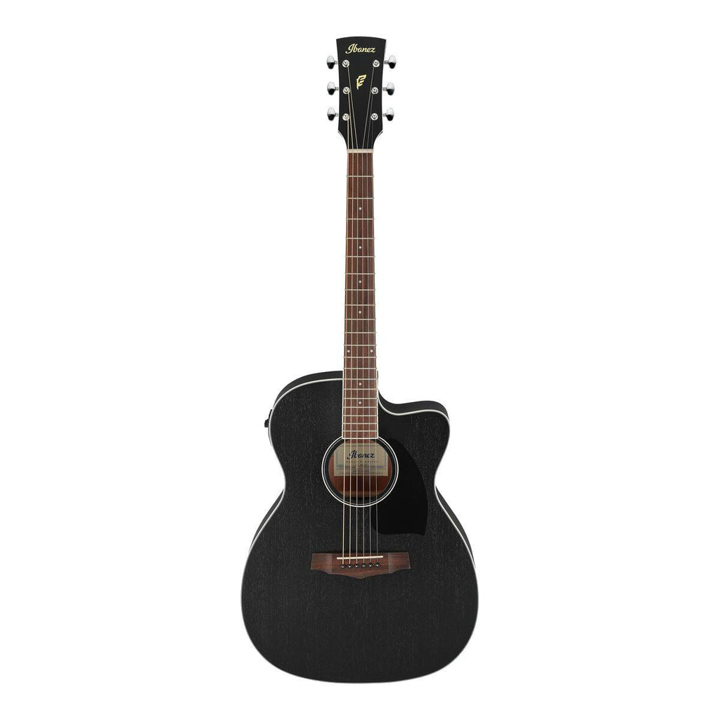 Ibanez  PF Performance PC14MHCE Acoustic Guitar - Open Pore Weathered Black