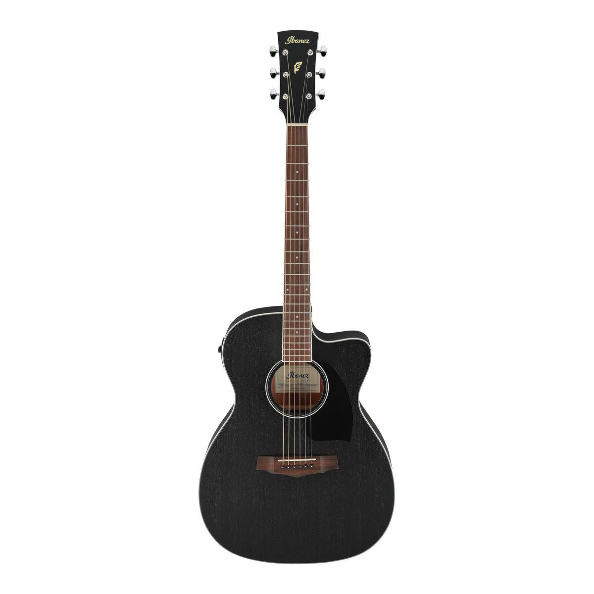 Ibanez  PF Performance PC14MHCE Acoustic Guitar - Open Pore Weathered Black