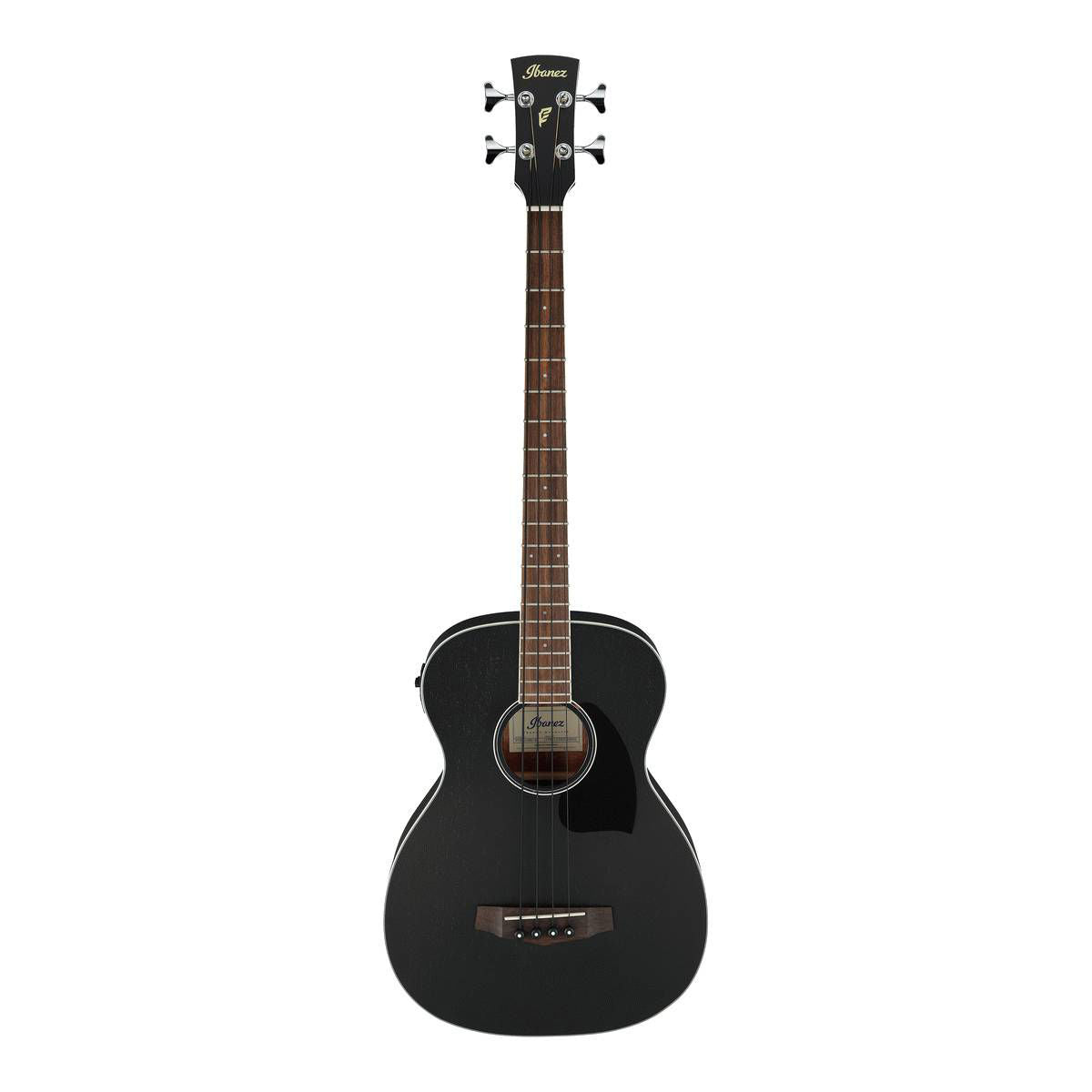 Ibanez PCBE14MH Acoustic Bass Guitar - Open Pore Weathered Black