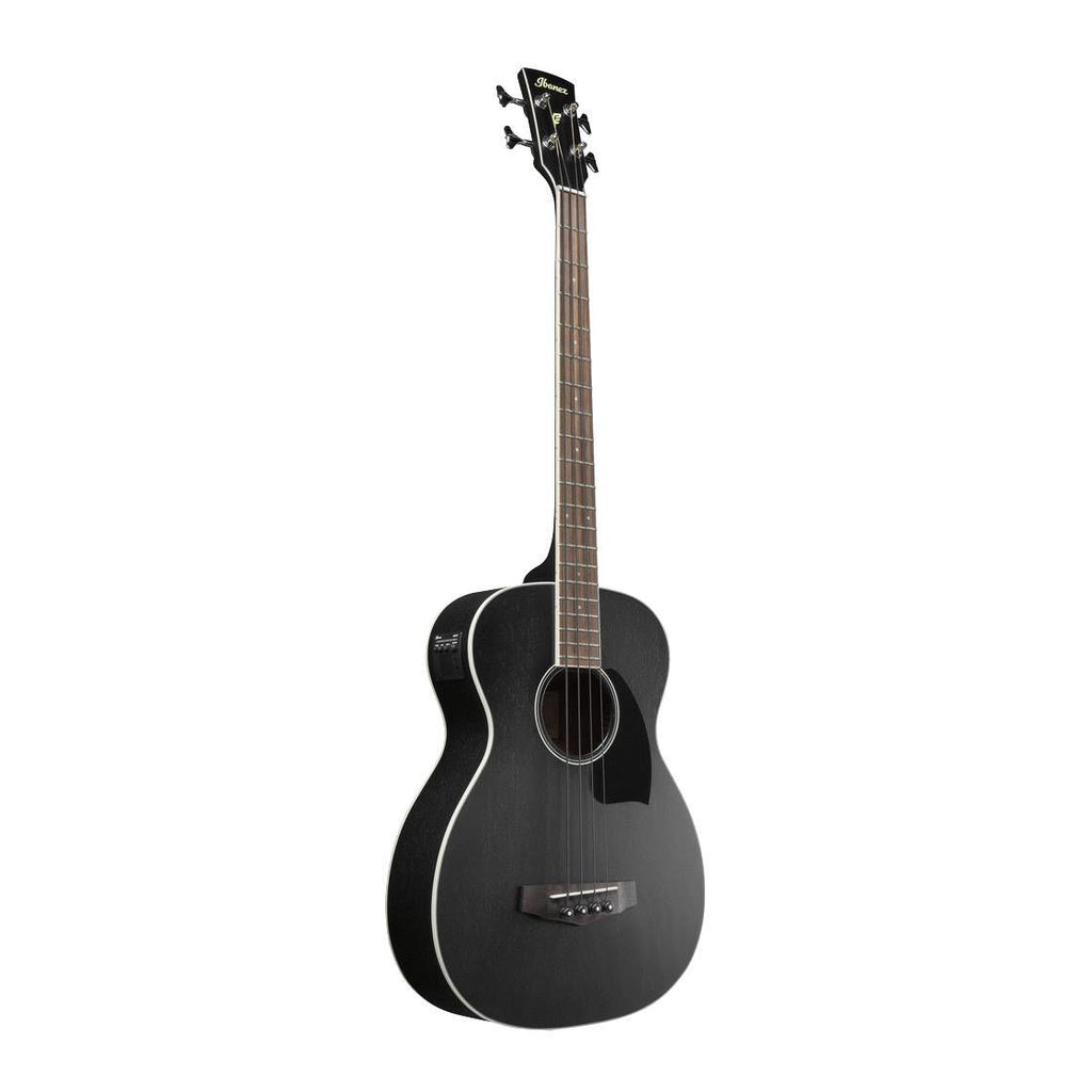 Ibanez PCBE14MH Acoustic Bass Guitar - Open Pore Weathered Black