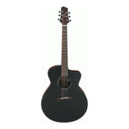 Ibanez JGM10 Jon Gomm Acoustic Guitar - Black Satin Top Gloss Natural Back and Sides