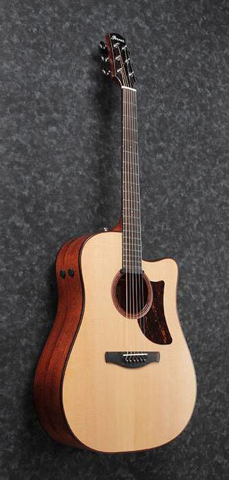 Ibanez AAD300CE Advanced Acoustic Electric Guitar in Natural Low Gloss
