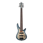 Ibanez SR Standard SR606E 6-String Bass Guitar - Cosmic Blue Starburst Flat