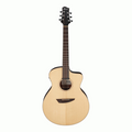 Ibanez PA300E Acoustic Guitar in Natural Low Gloss with Satin Top