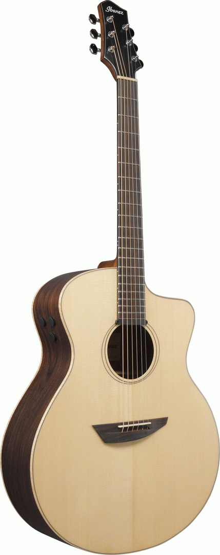 Ibanez PA300E Acoustic Guitar in Natural Low Gloss with Satin Top