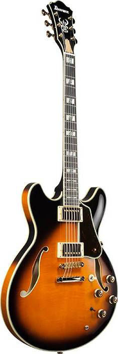 Ibanez AS2000 Prestige Artstar Hollow Body Electric Guitar in Brown Sunburst with Hardcase