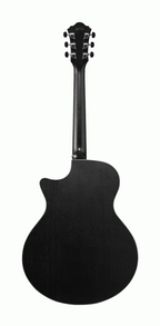 Ibanez AE295 Acoustic Guitar in Weathered Black Open Pore